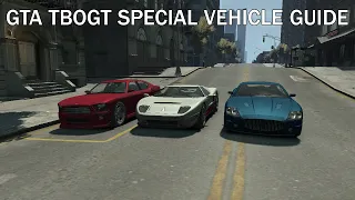 GTA TBoGT Special Vehicle Guide: EC Buffalo (3 of 3), EC F620, and EC Bullet GT (PC/Xbox360 Method)
