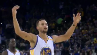 Curry No Look Assists On Livingston Dunk l 11.23.16