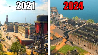 Original vs New Rebirth Island in Warzone 3