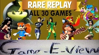 Rare Replay On Xbox One All 30 Games!