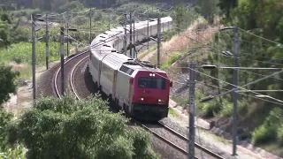 Ensaios das Arco - CP 5614+15 carruagens - Linha do Norte entre Setil e Santa Apolónia - 18 May 2024