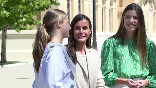 Ingreso de Su alteza Real la Princesa de Asturias en la Academia General Militar de Zaragoza