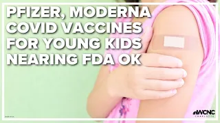 COVID-19 vaccines for young kids nearing FDA approval