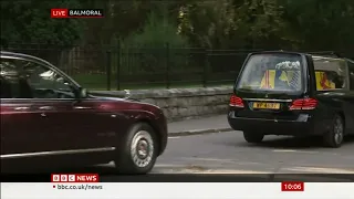 BBC News Special - Queen Elizabeth II's Coffin Moved to Edinburgh (11 September 2022)