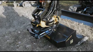 Engcon EC206 Tiltrotator on Kubota U55-5