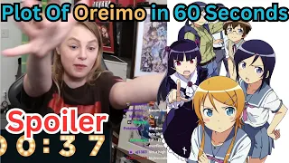 Sydsnap Explaining The Plot Of Oreimo In 60 Seconds