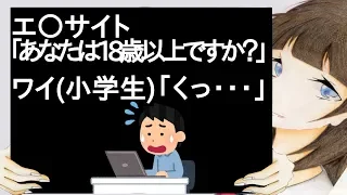 エ〇サイト「あなたは18歳以上ですか？」ワイ小学生「くっ・・・」【2ch】