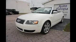 This 2005 Audi S4 Quattro Convertible is a wolf in sheep’s clothing - review by Bill *SOLD*