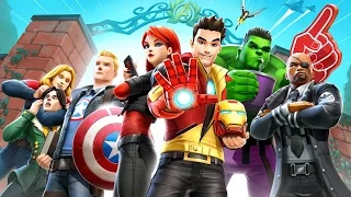 MARVEL AVENGERS ACADEMY - AVENGERS NA FACULDADE (Android Gameplay Português PT-BR)