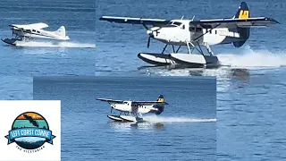 Listen In-ATC Grants Clearance For 2 Otters to Land & A Beaver to Takeoff at CYHC, Vancouver BC