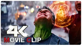AVENGERS INFINITY WAR "Bruce Banner Tries To Become Hulk" Movie Clip (4K ULTRA HD) NEW 2018