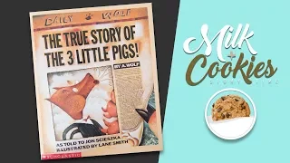 The True Story of the 3 Little Pigs! | Children's Books Read Aloud – Milk and Cookies Story Time