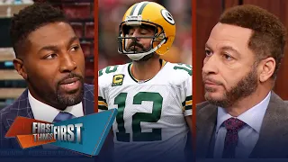 Aaron Rodgers doubles down on his criticism of Packers teammates | NFL | FIRST THINGS FIRST