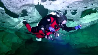 Prometheus - Underwater Photography & Videography Project in Orda Cave, Russia