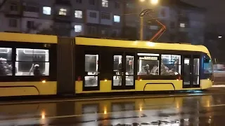 New tram in Kyiv 2, Jan 04, 2024