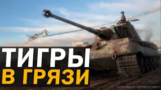 ТИГРЫ В ГРЯЗИ: Тяжелые немецкие танки  на полях сражений в Company of Heroes 2