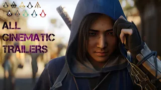 Assassin's Creed - All Cinematic Trailer (2007-2024)