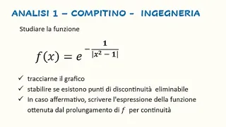 ING1   ESAME ANALISI 1 – Prima prova parziale