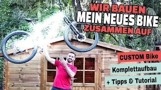 Wir bauen mein NEUES BIKE auf! 🤩 | Custom Bike Aufbau Tutorial + Talk & Tipps | Leo Kast