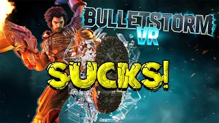 The Worst VR Game I've Played.. Bulletstorm VR First Impressions PSVR2