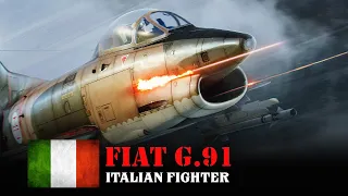 Fiat G.91 - Once Famous Fighter Of Italy