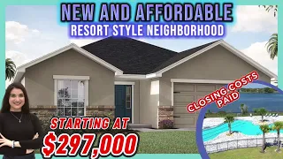 🚨Starting at $297,000?🤯NEW and AFFORDABLE RESORT STYLE NEIGHBORHOOD  in Winter Haven, FL😱