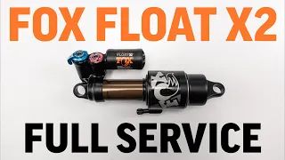 Fox Factory Float X2 RVS 2019 Shock Full Service Guide for Beginners. DON'T FORGET the sag ring! 😉