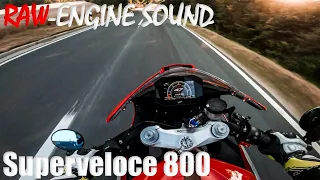 MV Agusta Superveloce 800 | RAW-Engine Sound