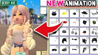 HOW TO GET **NEW ANIMATION POSE** IN BERRY AVENUE 😯🔥