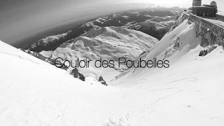 Pic du Midi / Run intégral du "couloir des poubelles"