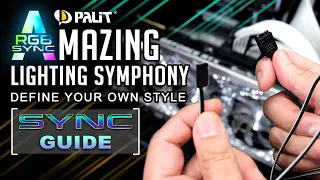 Amazing Lighting Symphony🌈Palit ARBG SYNC | Intro & Installation Guide