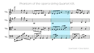 🎶 Phantom Of The Opera String Quartet K.R. 🎸🎸