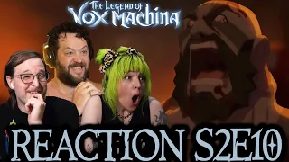 We CHEER so HARD! // Legend of Vox Machina S2x10 REACTION!