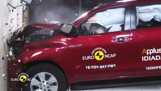 Euro NCAP Crash Test of Toyota Hilux