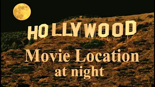 Hollywood movie locations at night and Michael Jackson’s house in Beverly Hills￼