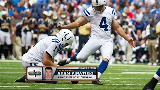 Colts PK Adam Vinatieri Explains a Kicker's Mindset | The Dan Patrick Show | 8/16/2017