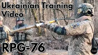 Ukrainian Training Video: RPG-76 Komar