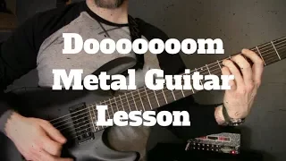 How To Write Doom Metal Riffs & Songs On Guitar