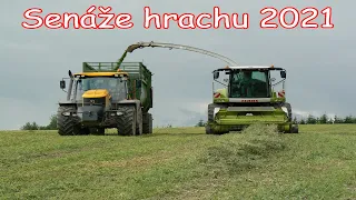 Senáže hrachu 2021 - Farma Lukavice Písečná a.s