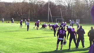 Durham Saints Vs. Loughborough University (4 Feb 2018) (American football)