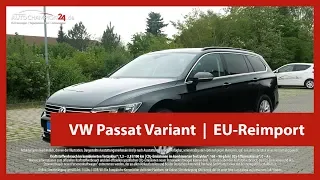 VW Passat Variant Reimport EU Neuwagen 4k (UHD)