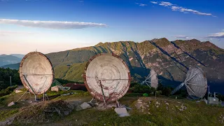 Camping at an Abandoned Cold War Radar Base in Italian Alps | ACE High NATO Communication System