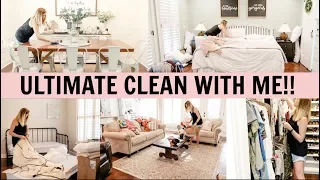 ULTIMATE CLEAN WITH ME 2019 // COMPLETE DISASTER CLEANING MOTIVATION!! // Amy Darley