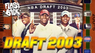 LA MEILLEURE DRAFT DE L'HISTOIRE ? - LE FLASHBACK #58 - LEBRON, WADE, MELO ET LE BUST MILICIC