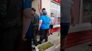Фанаты "Ротора" в Песчанокопском