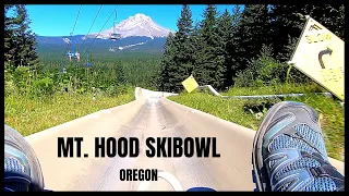 Virtual Riding, Alpine Slide (POV), Mt. Hood Skibowl, Oregon