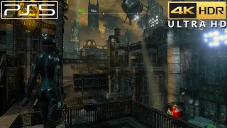 Batman: Arkham City (PS5) 4K HDR Gameplay (Catwoman)