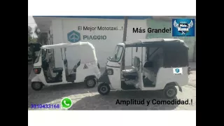 Mototaxis Guadalajara Piaggio