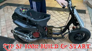 ZIP SP 100cc - SUPER FAST BUILDING & FIRST START  - EP.1