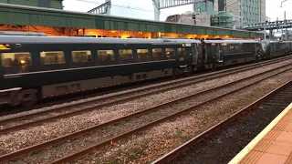 Class 800s Departing Cardiff On Electric Power!